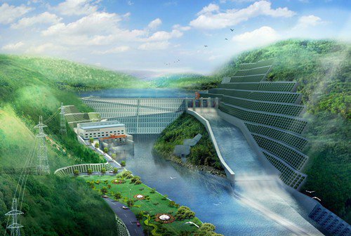 芙蓉老挝南塔河1号水电站项目